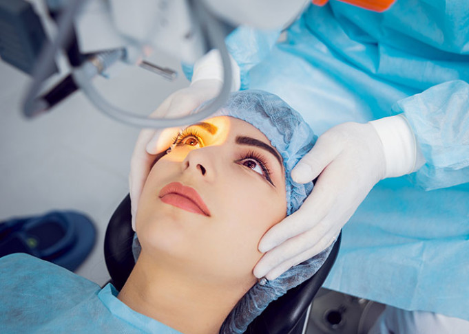 Дистрофия сетчатки на оба глаза операция